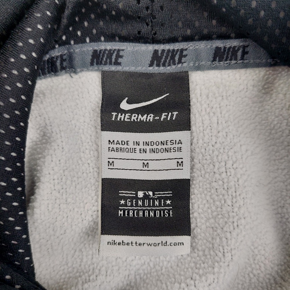 Nike Therma Fit Boston Red Sox Hoodie Mens Medium Gray MLB Sweatshirt Baseball - Picture 5 of 8